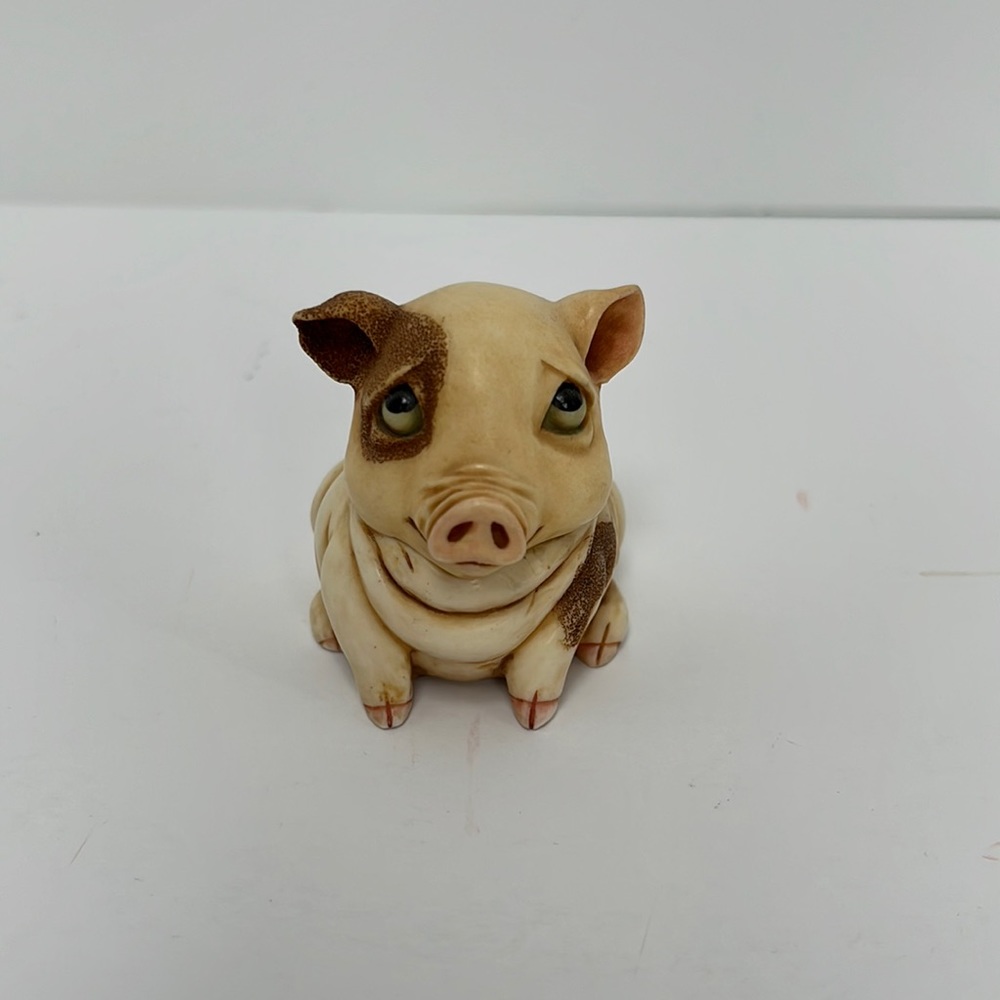 HARMONY BALL COMPANY Pot Bellys Animal Collection Puddles the Pig Treasure Box